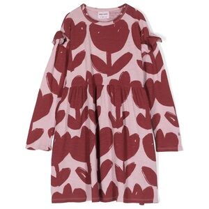 Bobo Choses Retro Flowers All Over Ruffle Dress